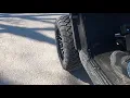 A quick look at the all new EZGO Express S4 suspension on and off road