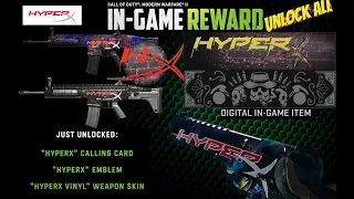 MWII Hyper X EXCLUSIVE animated calling card How to obtain Modern Warfare II promo rewards