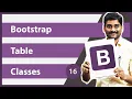 Bootstrap Table Classes - Bootstrap Tutorial 16