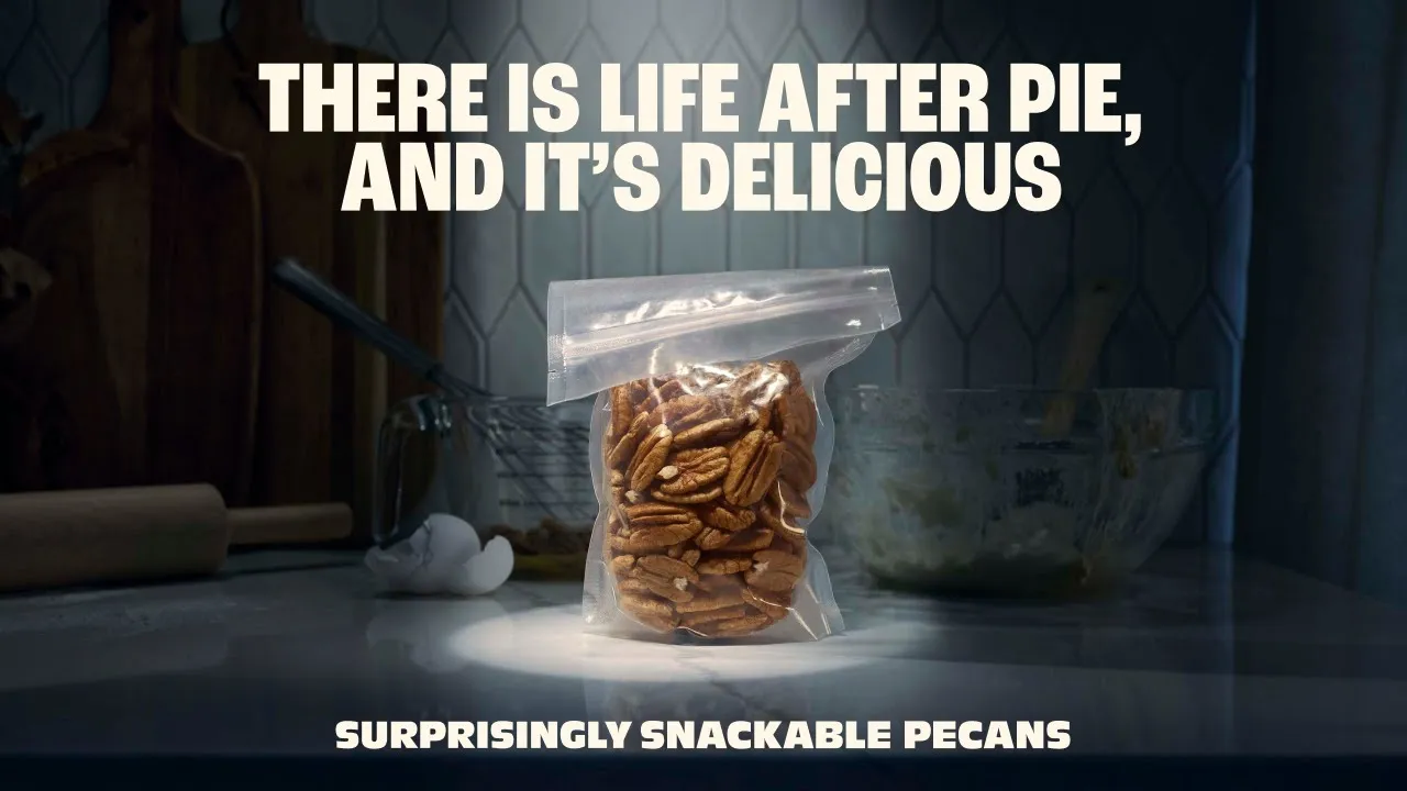 Eat Pecans — Pecans - Surprisingly Snackable (YouTube video ad)