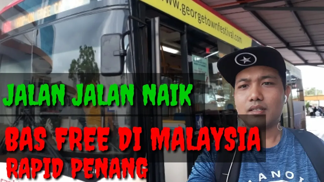 Menikmati Pulau Penang Malaysia dengan Bus Rapid Penang #Malaysia #RapidPenang. 