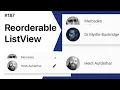 Flutter Tutorial - Reorderable ListView