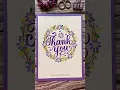 Download Lagu DIY Thank you Card #shorts #nhuandaocalligraphy #lettering #handlettering #calligraphy #greetingcard