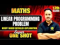 Linear Programming Problem LPP One Shot 2024-25 Class 12 NCERT Maths Full Concept Ushank Sir