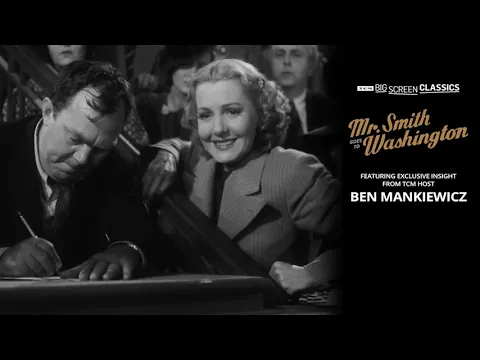 Mr. Smith Goes to Washington (1939) Presented by TCM