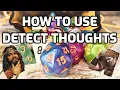 Detect Thoughts How To Use DnD Spells