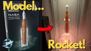 Build the Revell Artemis and Make this Rocket display case