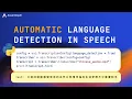 How to Automatically Detect Language in Speech Using Python