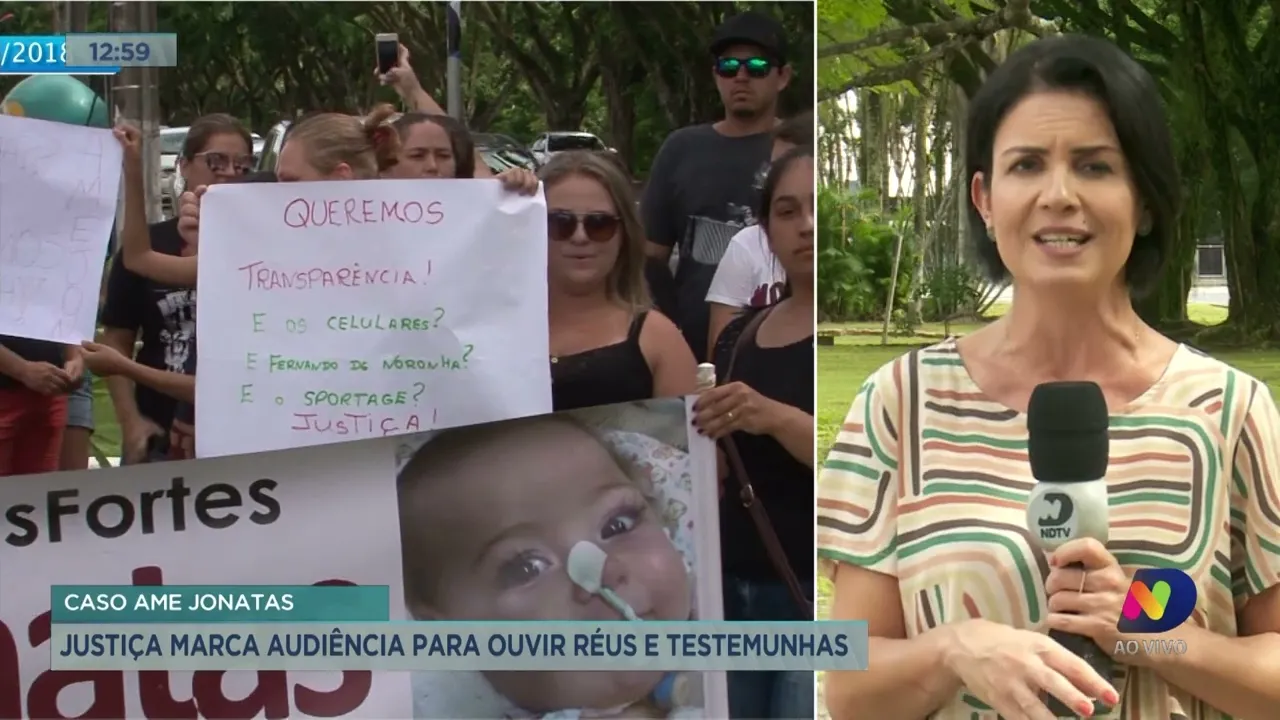 Justiça marca audiência para ouvir réus e testemunhas do caso Ame Jonatas