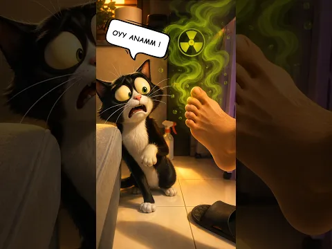 İğrenç koku 🙀😸 #kedi #cat #komedi #konuşankediler #komik