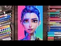 Drawing Rumi - KPop Demon Hunters