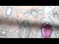 Adult Coloring With ILene Vick How To Color Bugs To Make Them Look Like Shiny Gems and Jewels