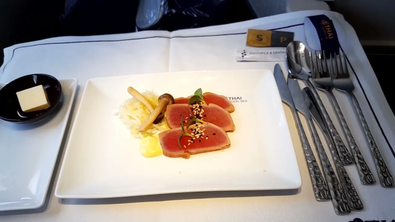 Thai Airways A350 Stockholm-Bangkok.