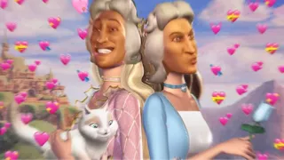 So I edited Barbie as the Princess and the Pauper