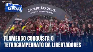 Esporte – Festa rubro-negra: Flamengo celebra tetracampeonato da Libertadores