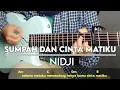 Download Lagu [chord] Nidji  - sumpah dan cinta matiku | Tutorial gitar pemula chord lirik