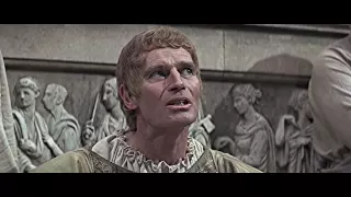 Charlton Heston Mark Antony speech Julius Caesar 1970