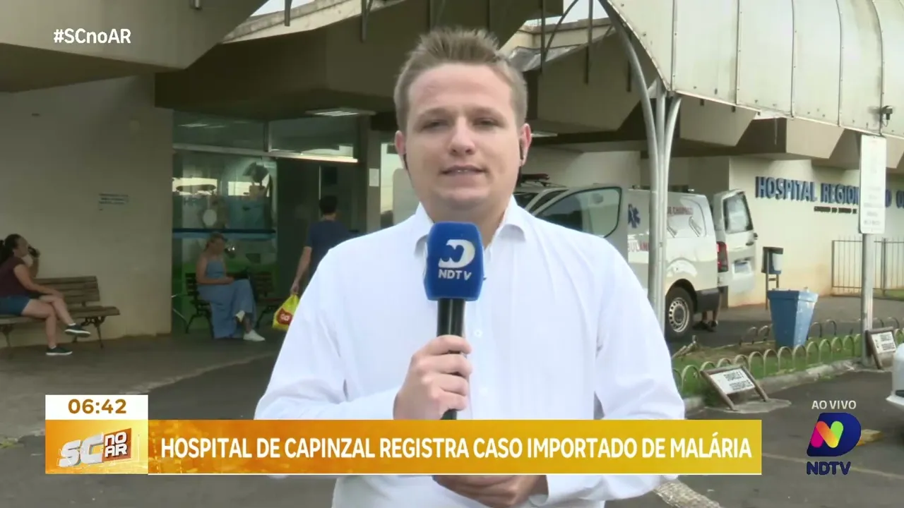 Hospital de Capinzal registra caso de malária