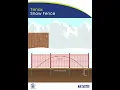 Tenax Snow Fence Educational Guide