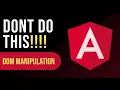 You need to stop doing this in your Angular app