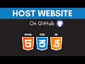 How to Host Website on GitHub for Free Step-by-Step Tutorial