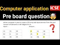 Diagonal matrix program in java 2d array icse java icse computer application diagonal elements