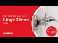 Lagu Madesa How To Fix And Adjust The Hinge 35mm inset | Madesa