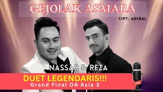 Download SERU!! DUET REZA DA2 \u0026 NASSAR - GEJOLAK ASMARA (GRAND FINAL DA ASIA 3) MP3