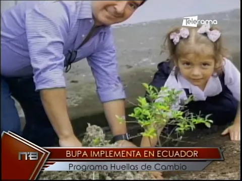 Bupa implementa en Ecuador programa Huellas de Cambio