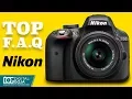 NIKON D3300 DSLR Camera Most Asked Questions TUTORIAL