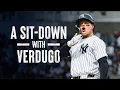 A Sit-Down with Alex Verdugo NEW YORK YANKEES 2024