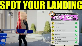 Skate 4 Spot Your Landing Goals Best Sequence 0 500 All Of The Above In One Sequence 