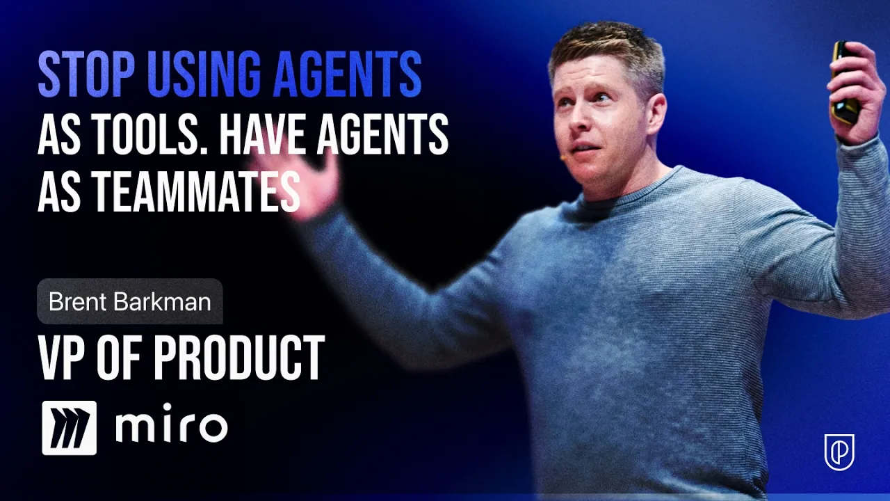 VP of Product at Miro | Orchestrating Collaboration Between AI Agents and Humans - YouTube thumbnail