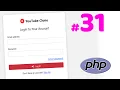 Youtube Clone Website in PHP #31 - Signup Channel | Quick Programming