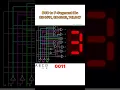 Binary to 7-Segment