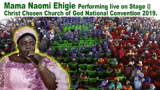 naomi ehigie performing live christ chosen church of christ national convention 2019