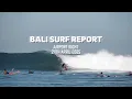 Lagu Bali Surf Report - Airport rights 24th April 2025