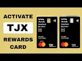 activate tjxrewards com Activate Your TJX Rewards Card Instantly 2026