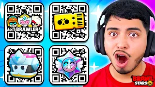 TODOS los CODIGOS QR GRATIS que FUNCIONAN en BRAWL STARS