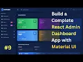 Build a Complete React Admin Dashboard App React Material UI Bootstrap 4 Light Dark Mode