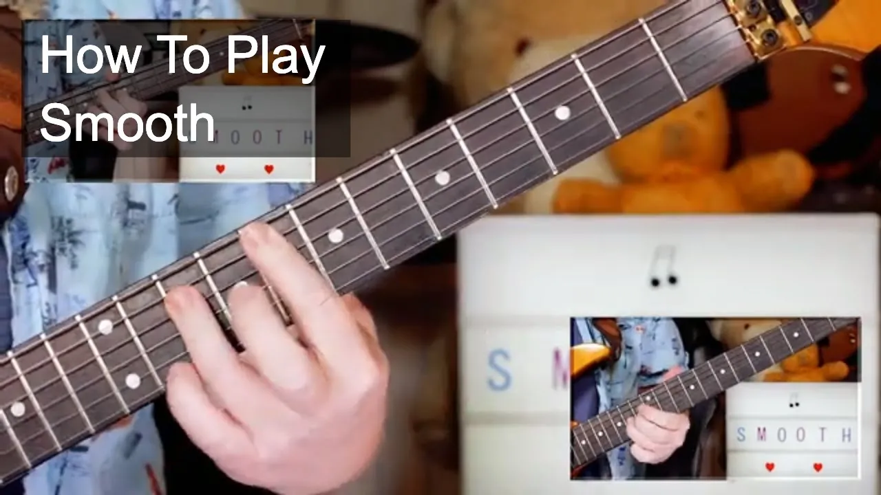 'Smooth' Santana Guitar & Bass Lesson