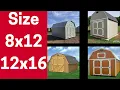 Different Styles of Derksen Portable Buildings