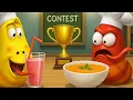 Download Lagu LARVA 2025: Cooking Contest - THE BEST OF YELLOW \u0026 RED | FUNNY CARTOON CLIPS LARVA