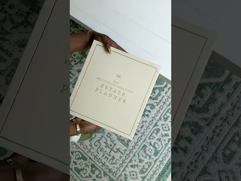 It’s Here! My New Book “The Beautifully Organized Estate Planner” released today! #athomewithnikki