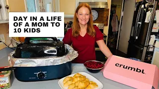 DAY IN A LIFE OF A MOM TO 10 KIDS