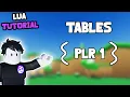 Lua Ep 6 Tables