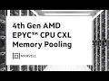 4th Gen AMD EPYC CPU CXL Memory Pooling - Demo Marvell Technology