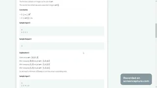 Minimum swaps 2 HackerRank interview question Solution in python