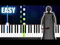 Download Lagu Granny (Horror Game) Theme - EASY Piano Tutorial by PlutaX