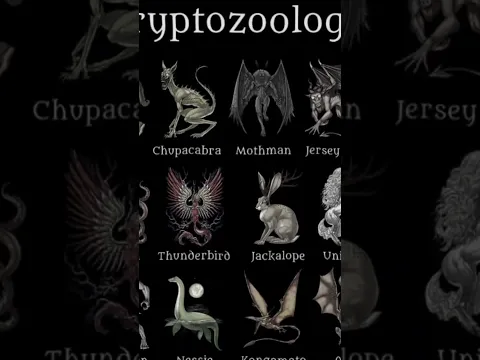 Types of Cryptozoology | Part-1 #shorts #bigfoot #cryptozoology #scary